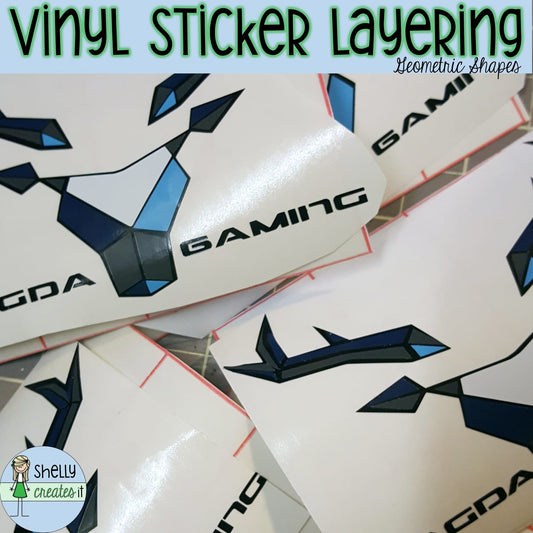 Layering Vinyl decal Stickers