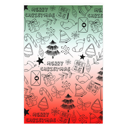 Hombre Doodle Wrapping Paper
