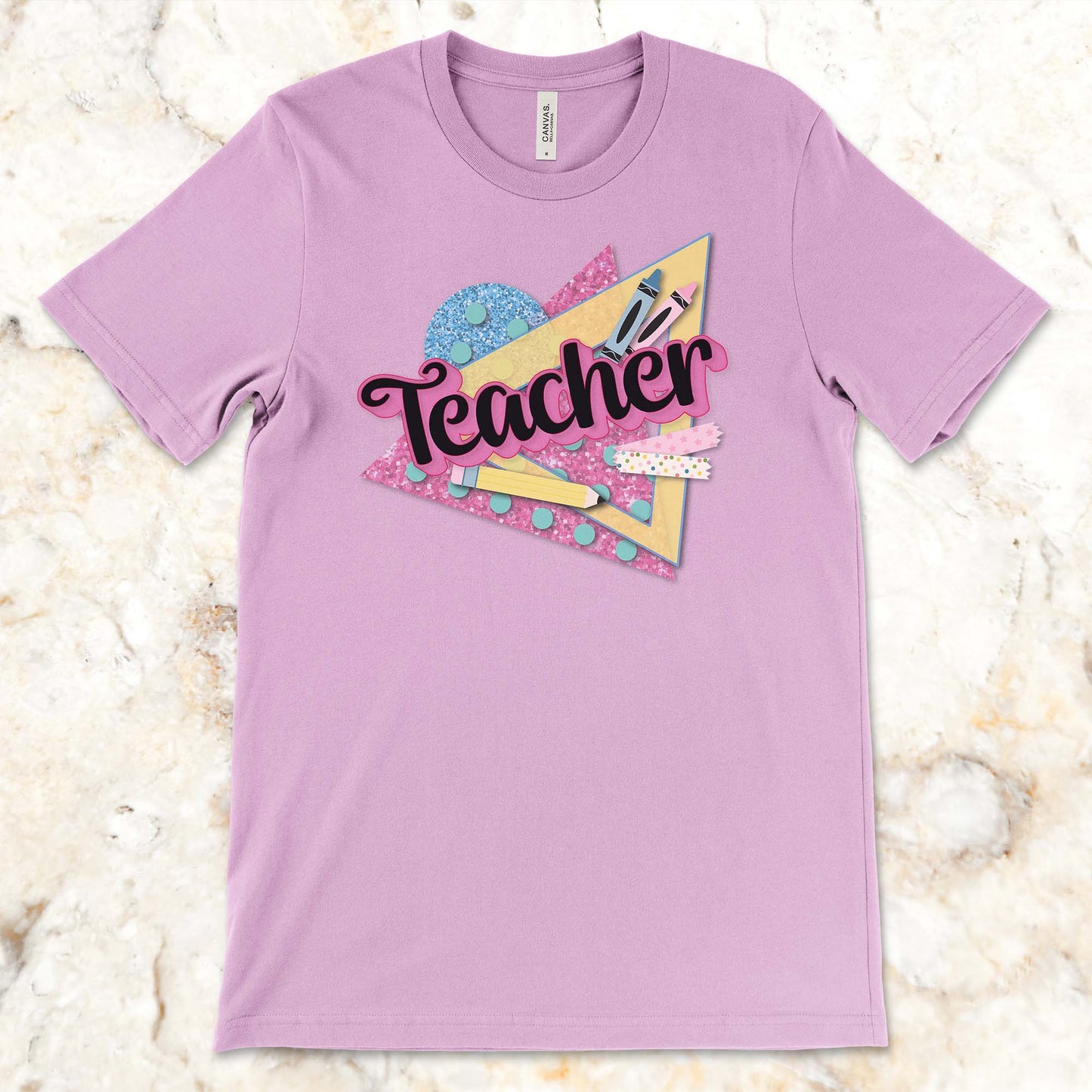 Pink Teacher Tee