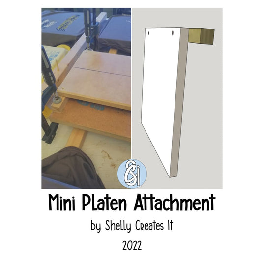 Mini Platen Attachment for kids shirts [PDF Download]