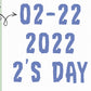 Twos-day Design [JPG, SVG, PNG, DXF, EPS included]