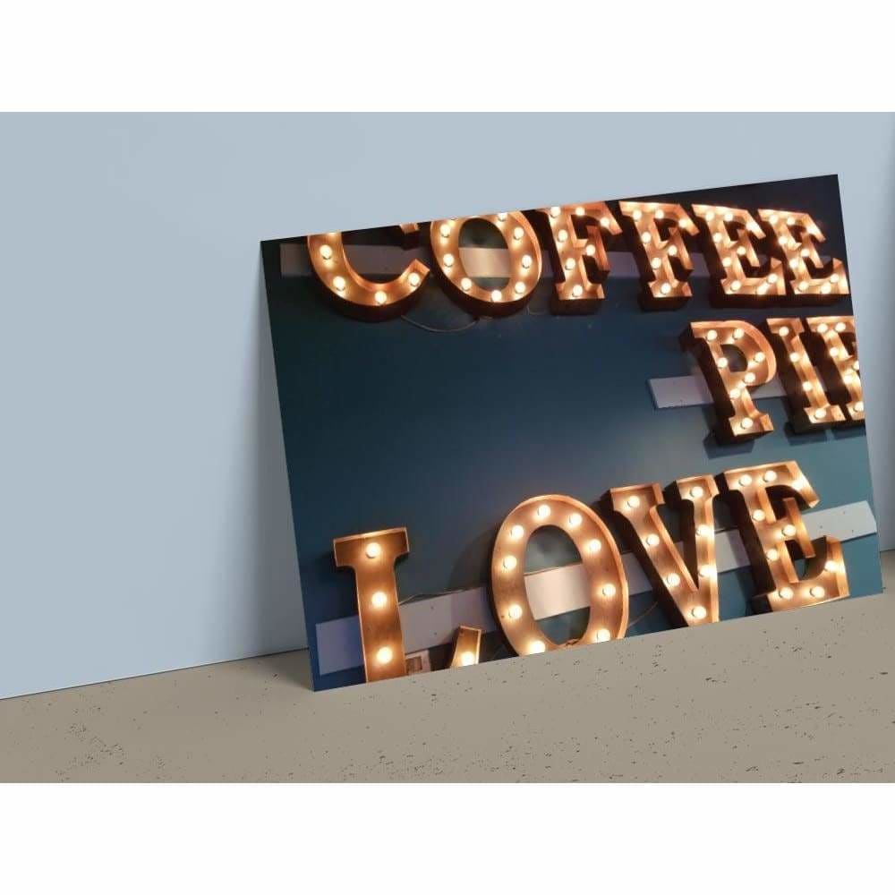 4x6 Postcard (set1) - Coffee/Pie/Love - Cards
