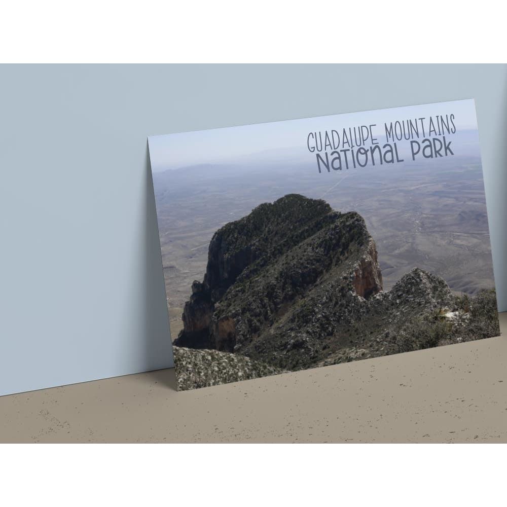 4x6 Postcard (set1) - El Capitan Guadalupe Nat’l Mtn. State 