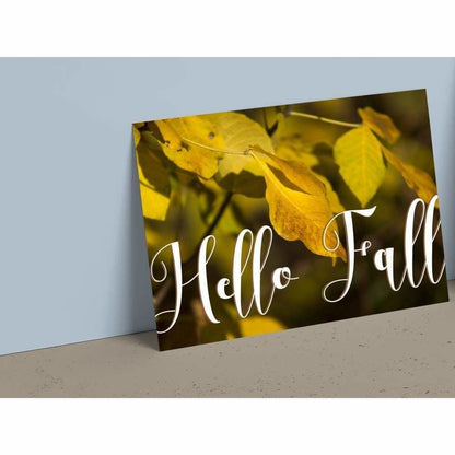 4x6 Postcard (set1) - Hello Fall - Cards