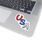 U.S.A. Kiss Cut Stickers