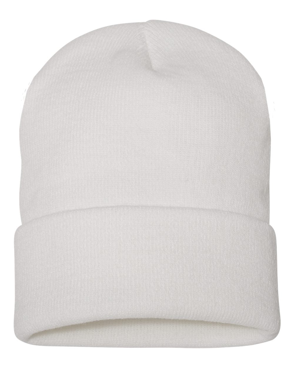 Custom embroidery beanie - ladies or men cuffed knit cap