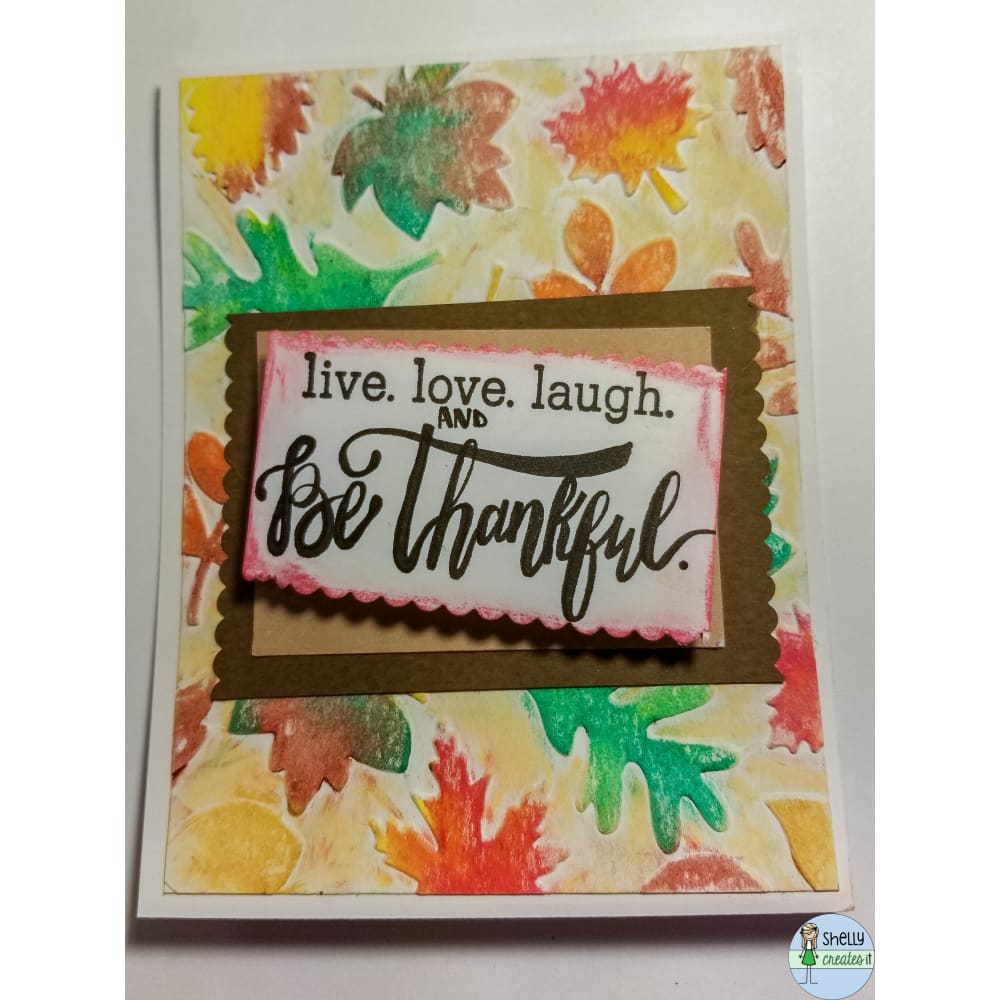 Fall Cards - Thankful - Cards