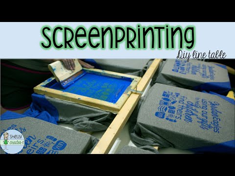DIY home screen printing Course | PDF ONLY
