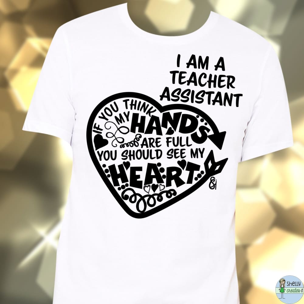 I’m a teacher assistant shirt - XS / White - Shirt