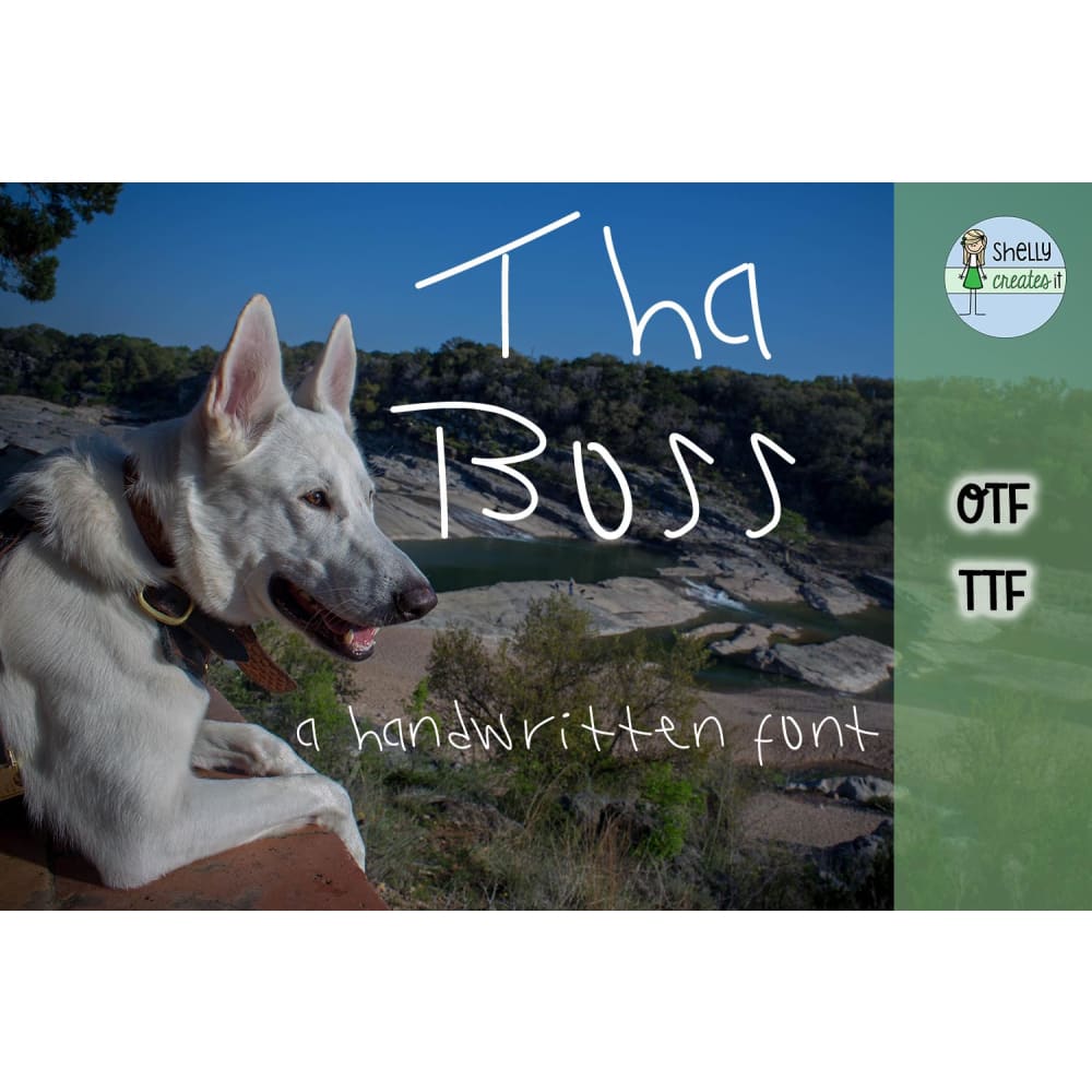 Tha Boss Font - Commercial - Digital Download