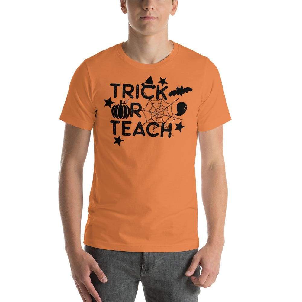 Trick or Teach - Tee / Heather Autumn w/ Black / XS - Shirt