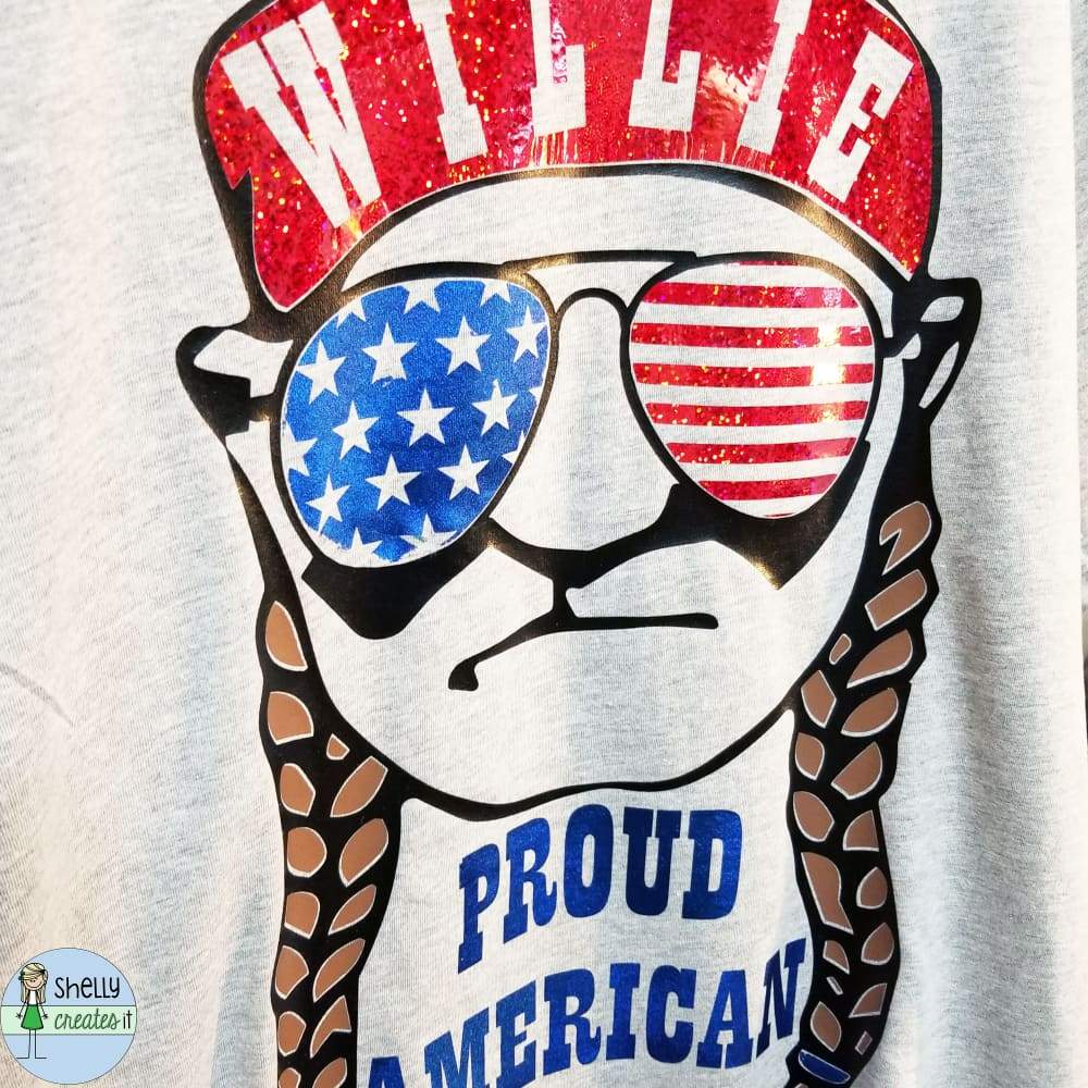 Willie Proud American - Heather Gray / XS - Shirt
