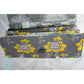 Yellow and Gray Floral Necessary Clutch Wallet - Wallet